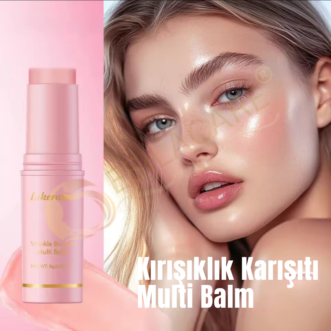 EsilaCare™ Kırışıklık Giderici Multi Balm | Kolajen ve Hyaluronik Asitli Nemlendirici Stick