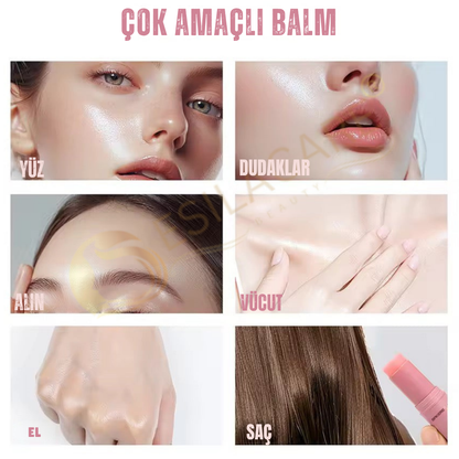 EsilaCare™ Kırışıklık Giderici Multi Balm | Kolajen ve Hyaluronik Asitli Nemlendirici Stick