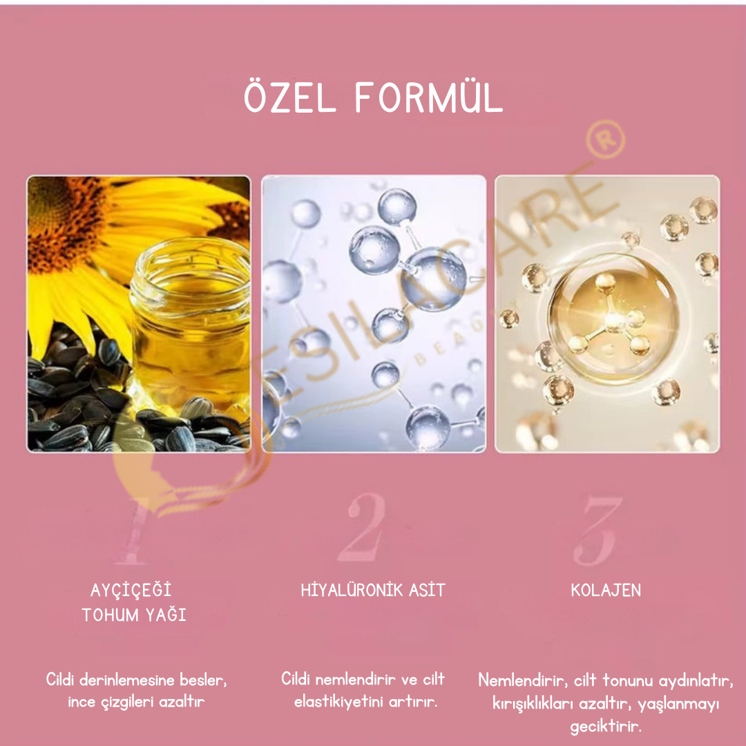 EsilaCare™ Kırışıklık Giderici Multi Balm | Kolajen ve Hyaluronik Asitli Nemlendirici Stick